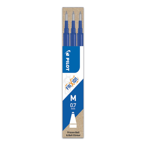 Náplň gumovacia PILOT Frixion 0,7 mm/3 ks (Modrá)