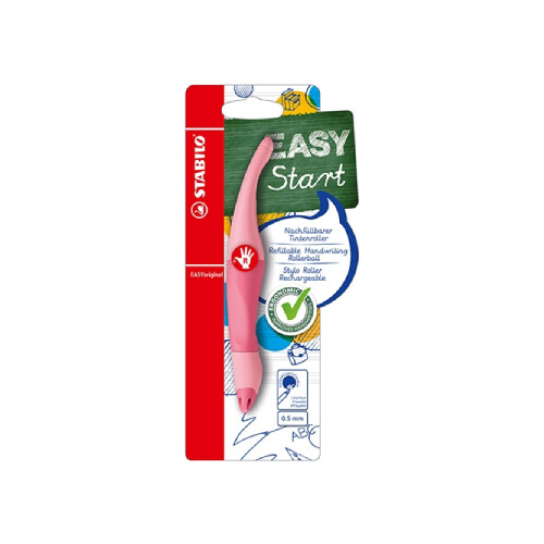 Ergonomický roller pre pravákov - STABILO EASYoriginal - pastelová (Ružová)