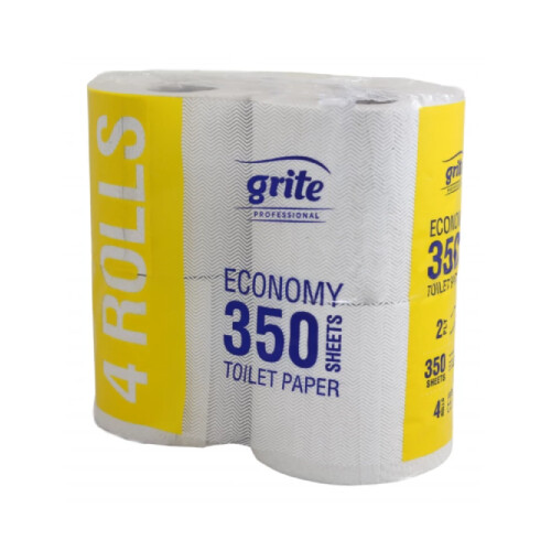 Toaletný papier GRITE Professional 38,5m 2 vrst. economy 4ks