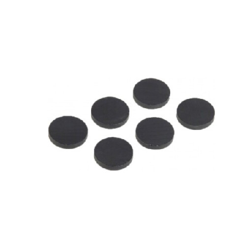 Magnet guľatý  16mm RON (12 ks)čierny