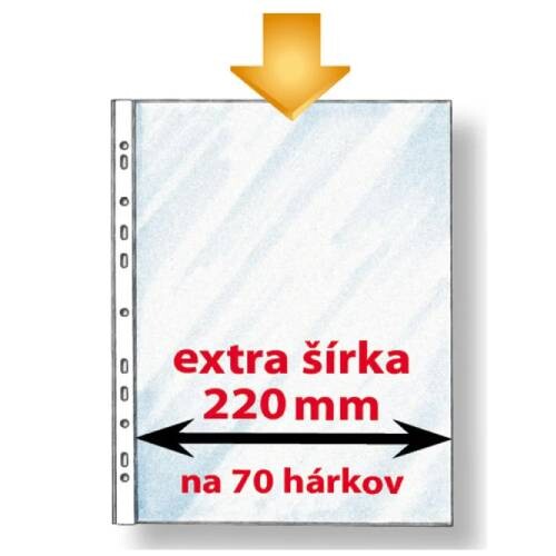 Euroobal A4  EXTRA široký 50mic/50ks matný