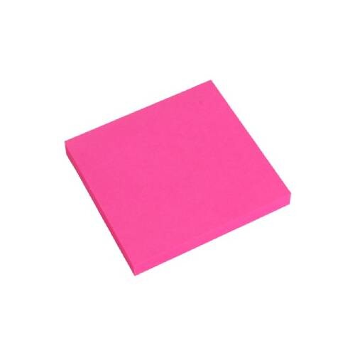 Blok  NOTES samolepiaci 76x76 neon (Ružová)