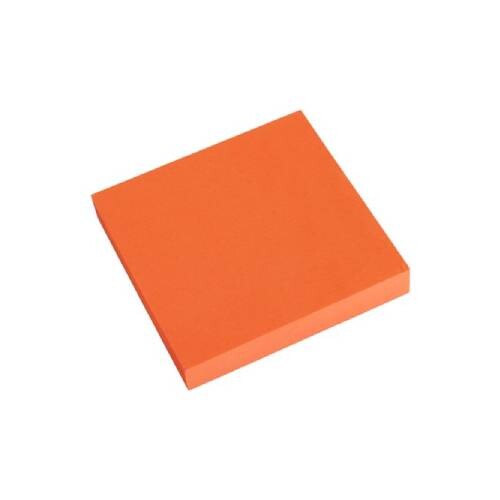 Blok NOTES samolepiaci 76x76 neon (Oranžová)