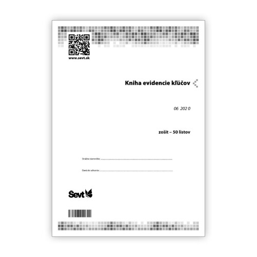 Kniha evidencie kľúčov