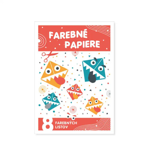 Zložka farebného papiera A4 / 8