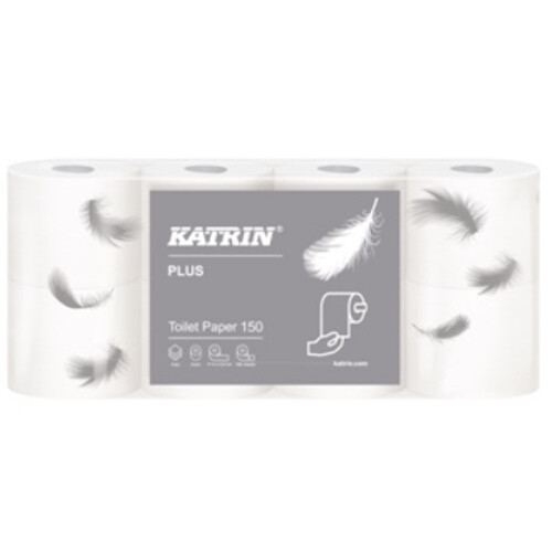 Toaletný papier 3-vr, CEL, Katrin PLUS 8, 17,25 m