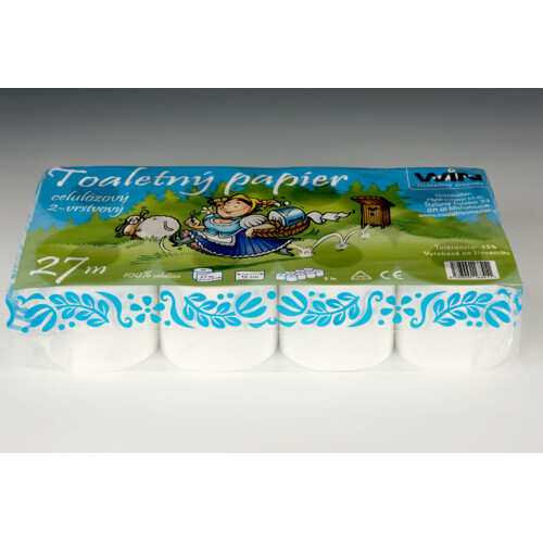 Toaletný papier 2-vr, WIN 27m