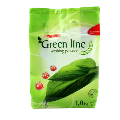 Prací prášok GREEN LINE GENTLE 1,8 kg