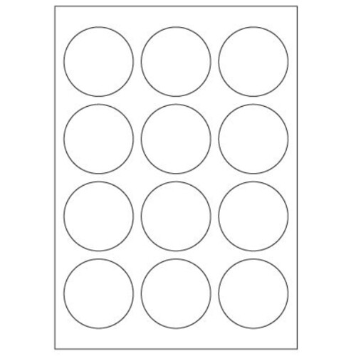 Etikety 60mm kruh PRINT (12)