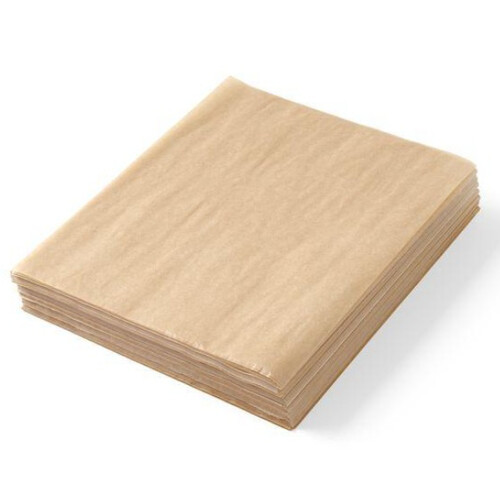 Papier pergamen nepremastitelny papier hnedy 45g 40x40cm 5kg