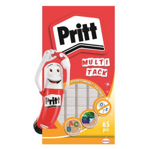 Lepiaca hmota, 65 kociek/bal, HENKEL ''Pritt Multi Fix''