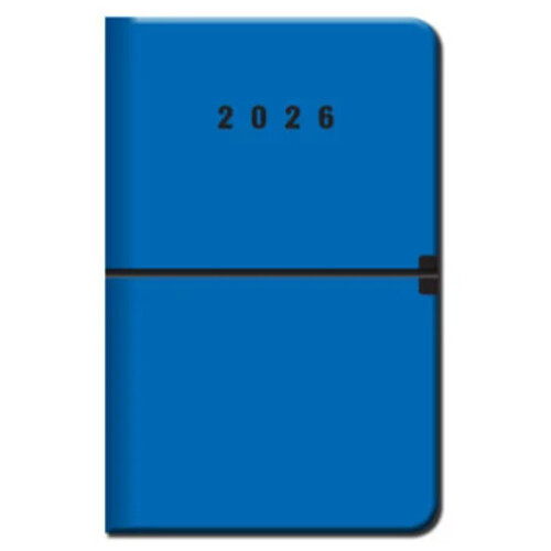 Týždenný diár A5 - CAPRI kobalt - 2026