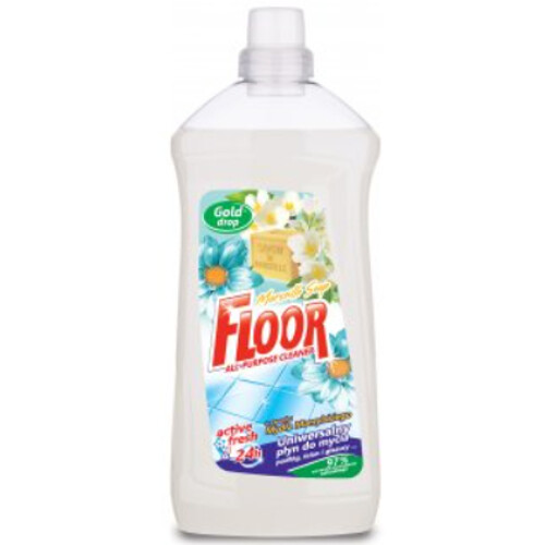 FLOOR Marseillské mydlo 1,5 L, univerzálny prípravok na umývanie podláh, obkladov a dlažieb (marseillské mydlo)