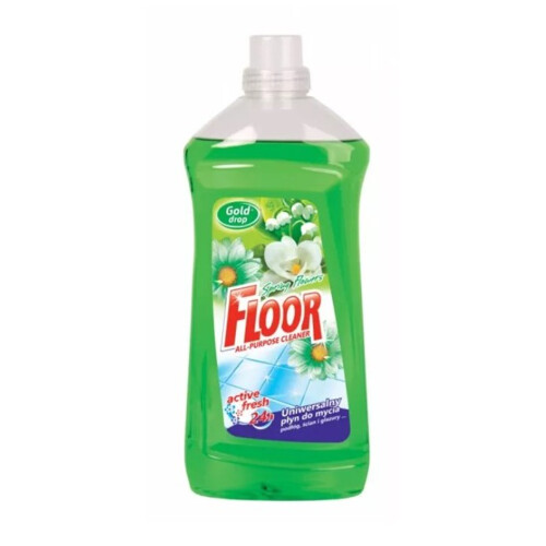 FLOOR spring 1,5 L, univerzálny prípravok na umývanie podláh, obkladov a dlažieb (spring)