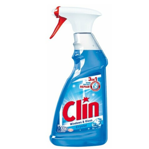 Clin čistič na okná a sklo s rozprašovačom 500 ml