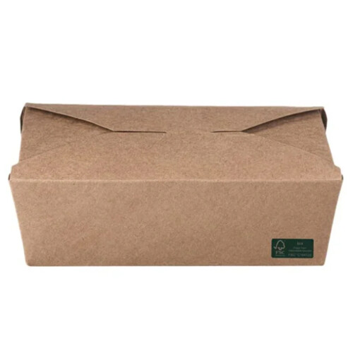 Kraft flamobox 2000 ml - 50 ks/balenie