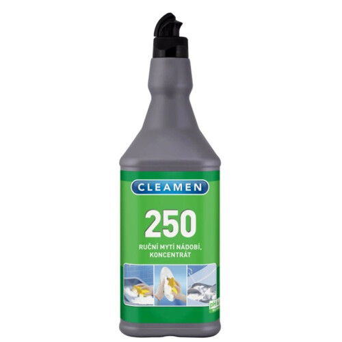 CLEAMEN 250 koncentrát k ručnému umývaniu riadu - 1l