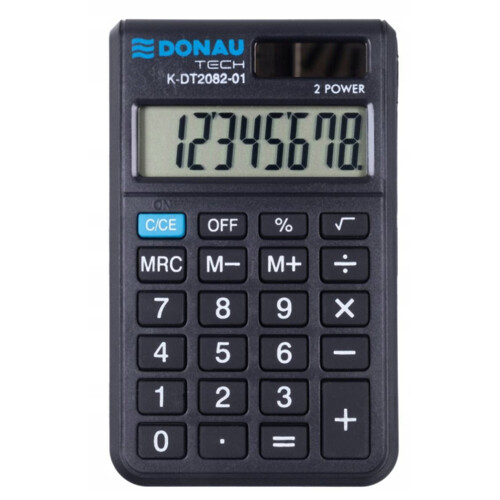 Kalkulačka Donau Tech K-DT2081 čierna