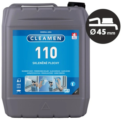 CLEAMEN 110 sklenené plochy 5L (na okná)