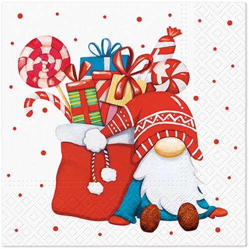 Obrúsky PAW L 33x33cm Holiday Sweetkeeper
