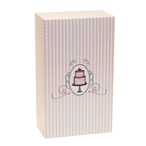Krabicka na cukrovinky Cake box STRIPES 125x210x70mm