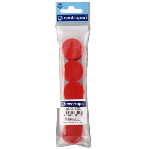 Magnet 30mm (10ks) červený