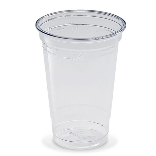 Pohár z PET plastový 0,4L (50ks)