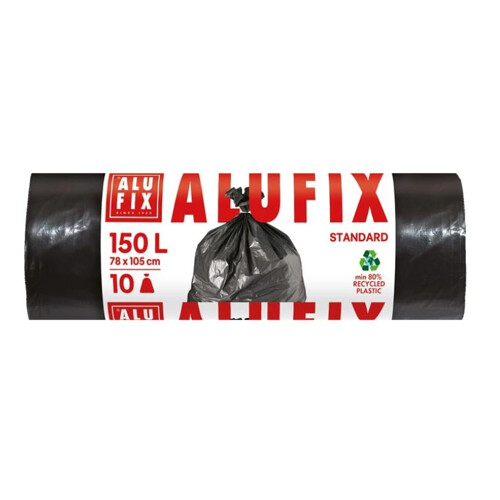 vrecia na odpad zaťahovacie 150l 10ks (alufix)