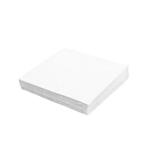 Obrúsky 33x33cm 2-vrst. (250ks) biele