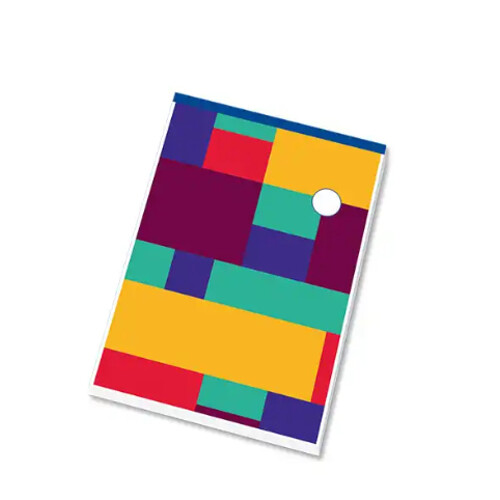 Poznámkový blok A6 - 50l., šitý, čistý