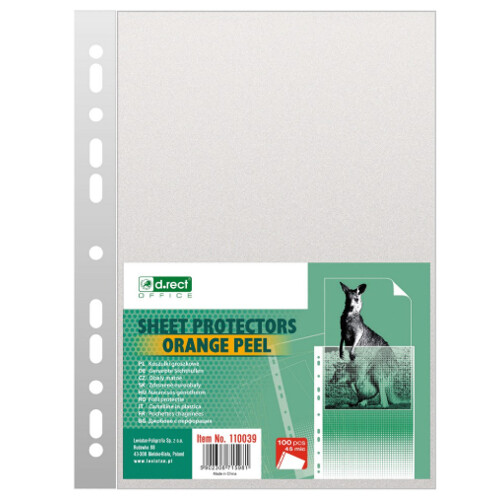 Euroobal D.RECT A4, 45 mic, matné, 100 ks