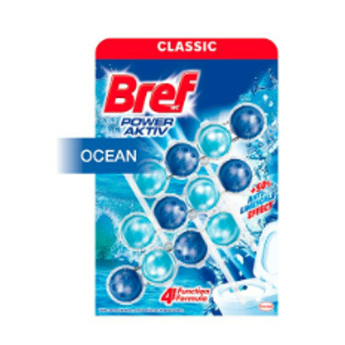 Bref WC Blok Power Aktiv 3x50g Ocean