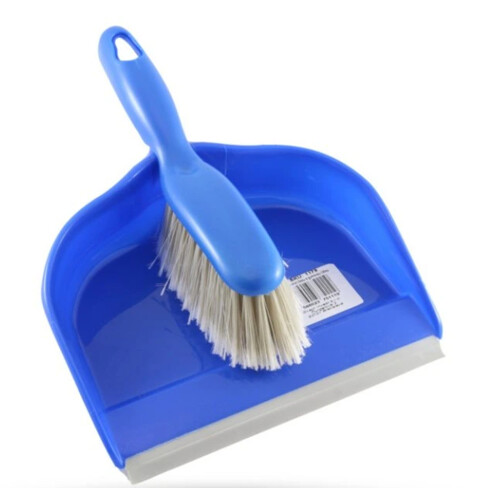 Lopatka s metličkou set Delux MODRÁ