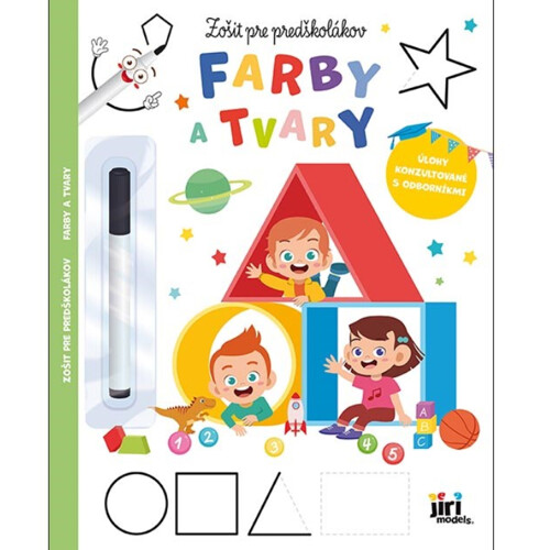 Zošit pre predškolákov JM Farby a tvary