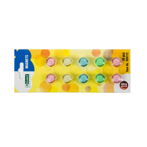 Magnety D.RECT 15mm 10ks