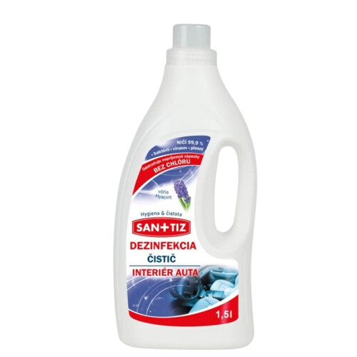SANITIZ čistiaci dezinfekčný prostriedok na interiér auta 1,5l