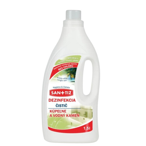 SANITIZ čistiaci dezinfekčný prostriedok na kúpeľne 1,5l