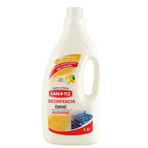 SANITIZ čistiaci dezinfekčný prostriedok na kuchyne 1,5l