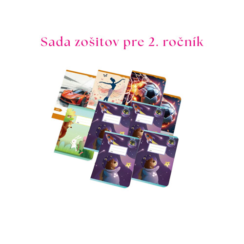 Sada zošitov pre 2.ročník
