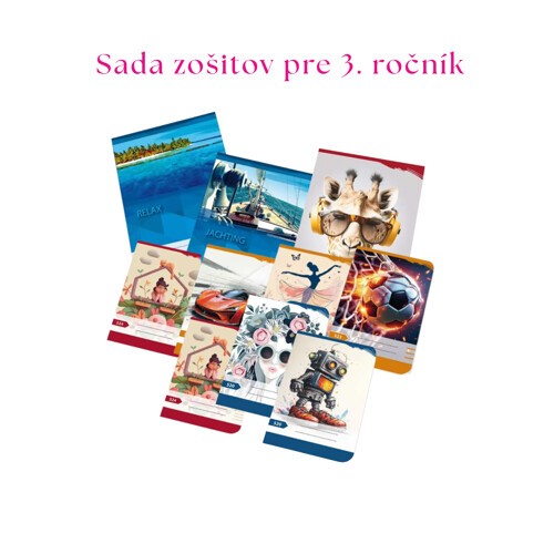 Sada zošitov pre 3. ročník