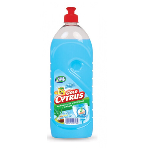 GOLD CYTRUS aloe a avokádo balzam 1 L, prostriedok na umývanie riadu