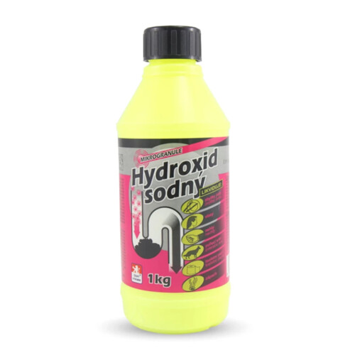 Hydroxid sodný čistič odpadov mikrogranule 1 kg