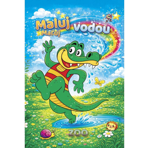 Omaľovánka A4 Maľuj vodou - ZOO