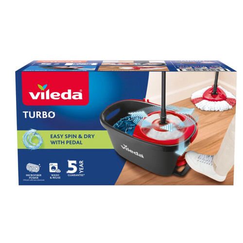 VILEDA Mop Easy Wring & Clean TURBO set