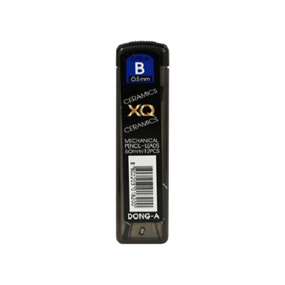 Grafitové tuhy DONG-A B/0,5 mm, 12 ks