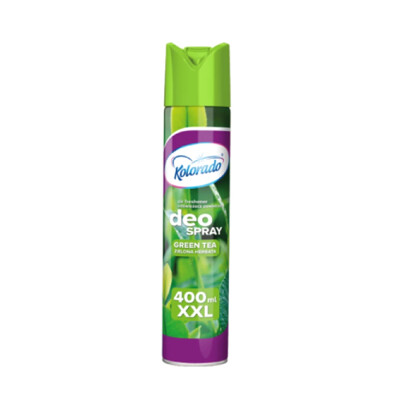Osviežovač vzduchu XXL Kolorado Deo spray ZELENÝ ČAJ 400ml