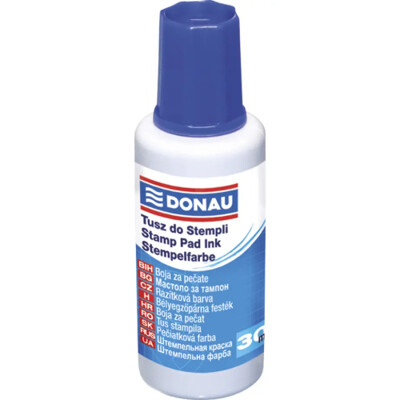 Pečiatková farba DONAU modrá 30ml