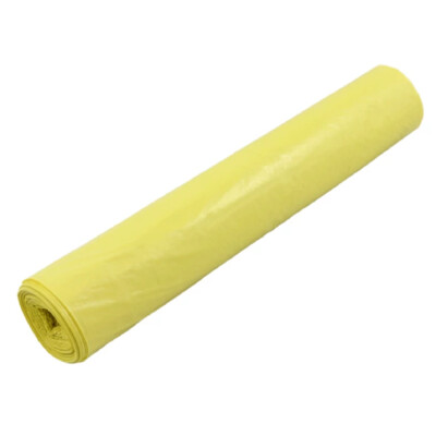 LDPE vrecia žlté 600x700/30mic 60L 25 ks