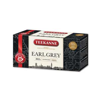 Čaj TEEKANNE čierny Earl Grey HB 20 x 1,65 g