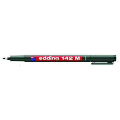 Popisovač permanentný edding 142 M čierny